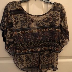Rue21 Paisley Patterned Blouse